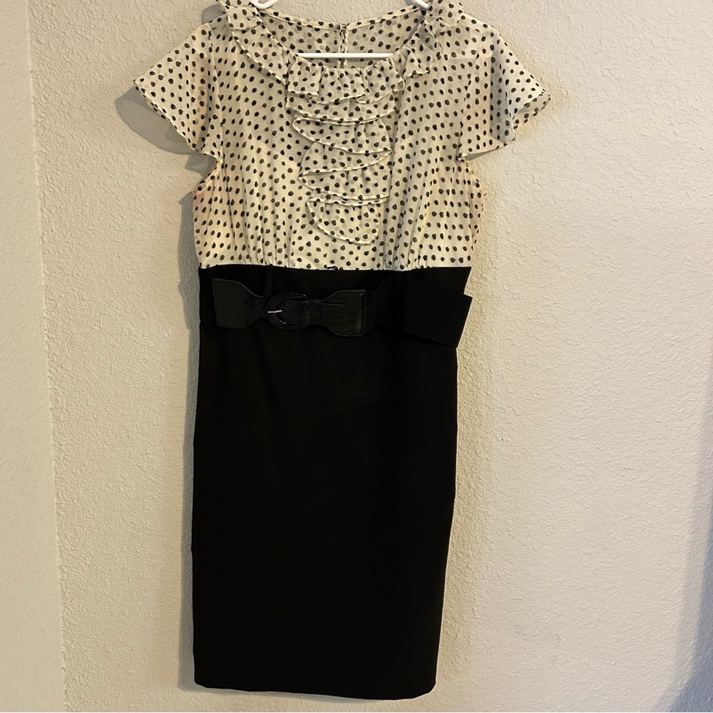 Polka Dot Pencil Dress